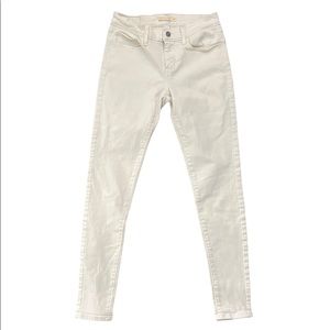 Women's Levis White Skinny Jeans